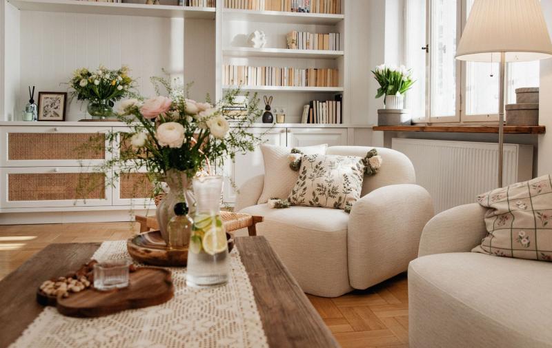 Cottage era w Twoim domu - dekoracje w stylu cottagecore od Homla