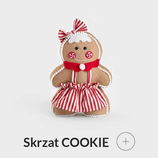 Skrzat świąteczny piernikowy ludzik