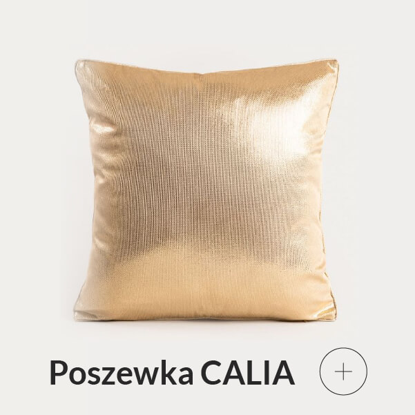Poszewka dekoracyjna złota