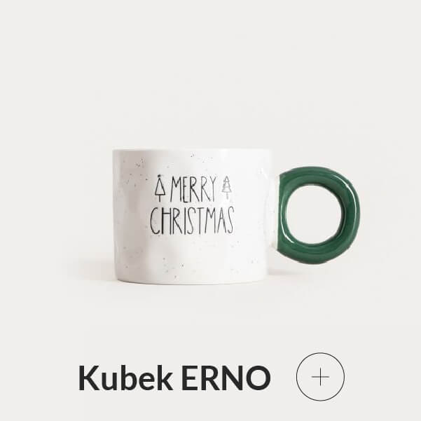 Kubek świąteczny z napisem