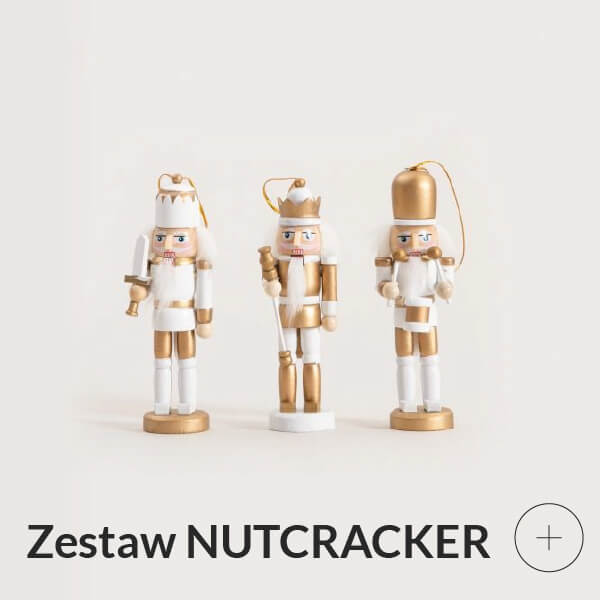 ozdoby świąteczne glamour_zawieszki na choinkę nutcracker