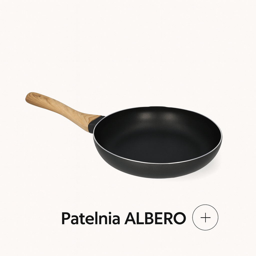 patelnia z powłoką nieprzywierającą