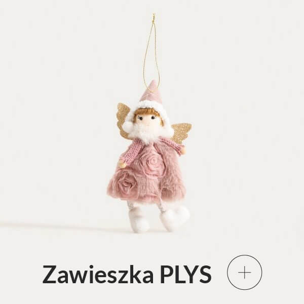 zawieszka na choinkę aniołek