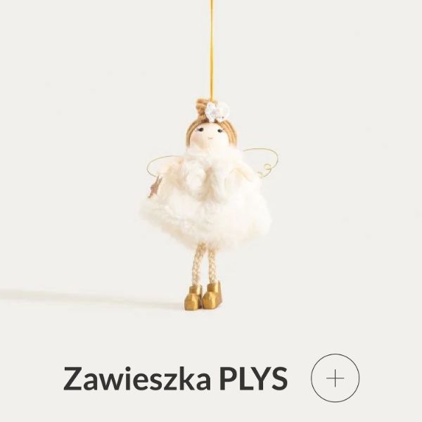 Zawieszka na choinkę aniołek