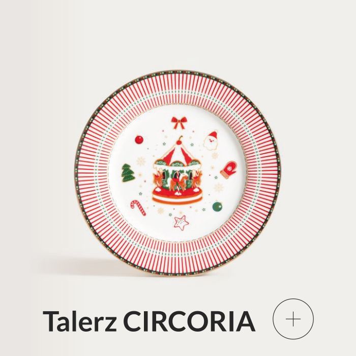 Talerz świąteczny