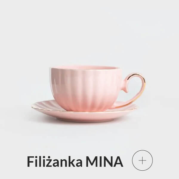 Filiżanka różowa