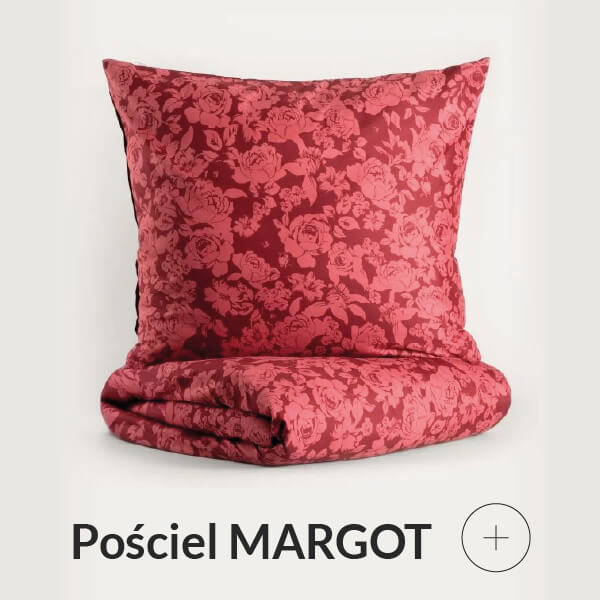 Pościel czerwona w róże