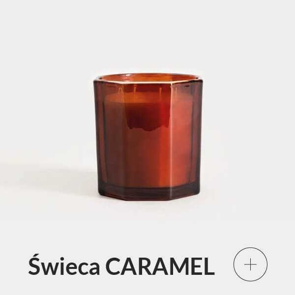 Świeca zapachowa karmelowa