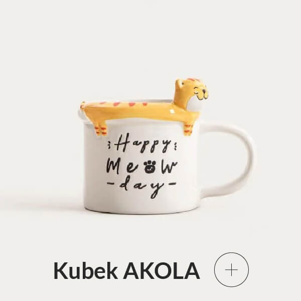 Kubek z kotkiem