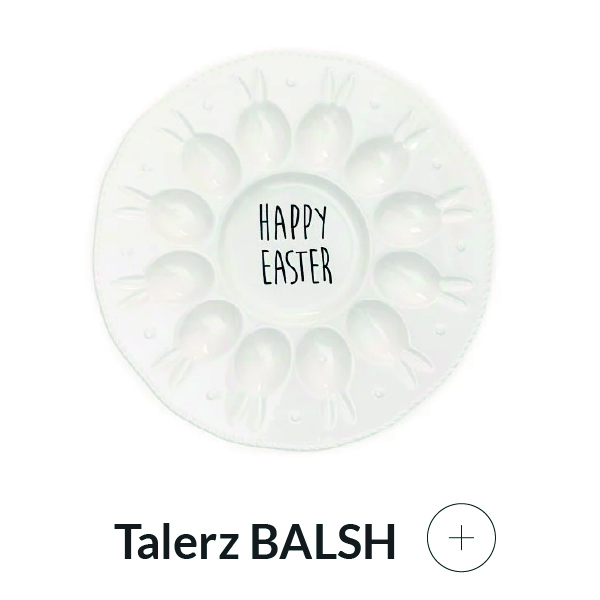 Talerz wielkanocny na jajka