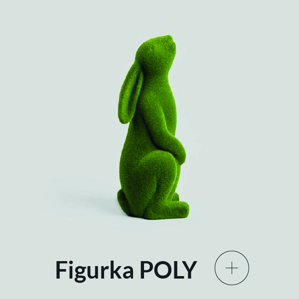 Figurka wielkanocna zajączek