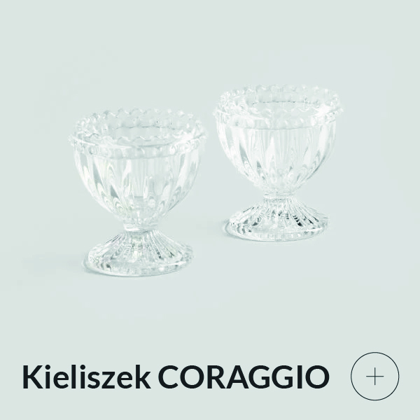 Kieliszki na jajka wielkanocne szklane