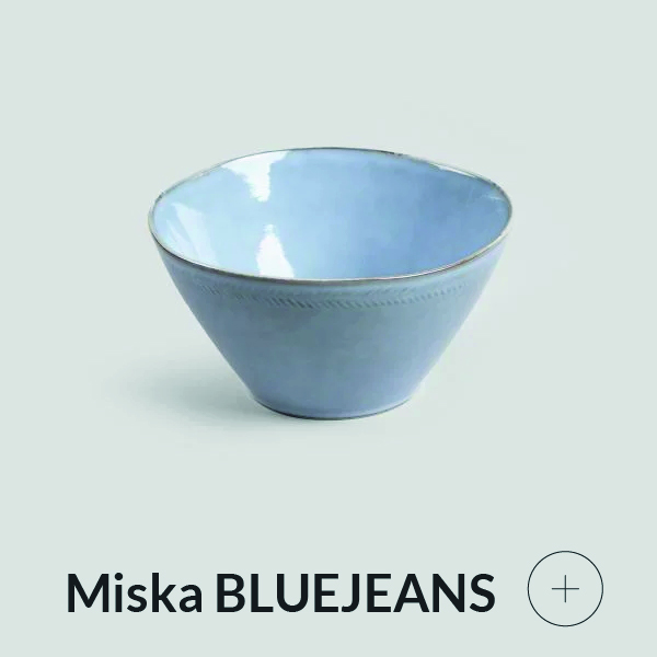 Miska na ramen błękitna