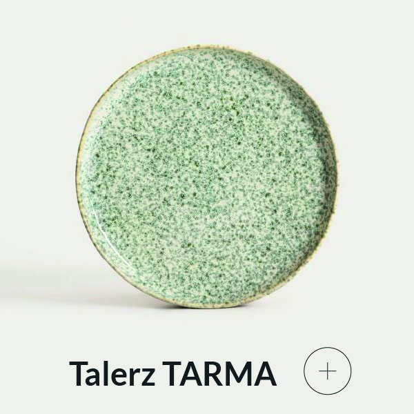 Talerz zielony