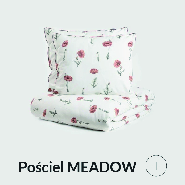 Pościel bawełniana w maki