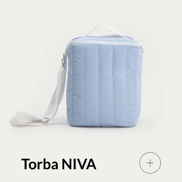 Torba termiczna niebieska