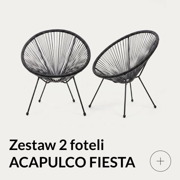 Zestaw foteli ogrodowych