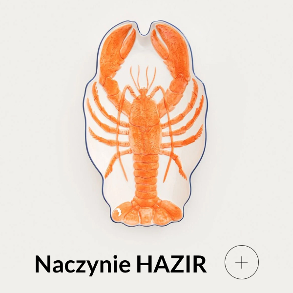 Naczynie coastal z homarem