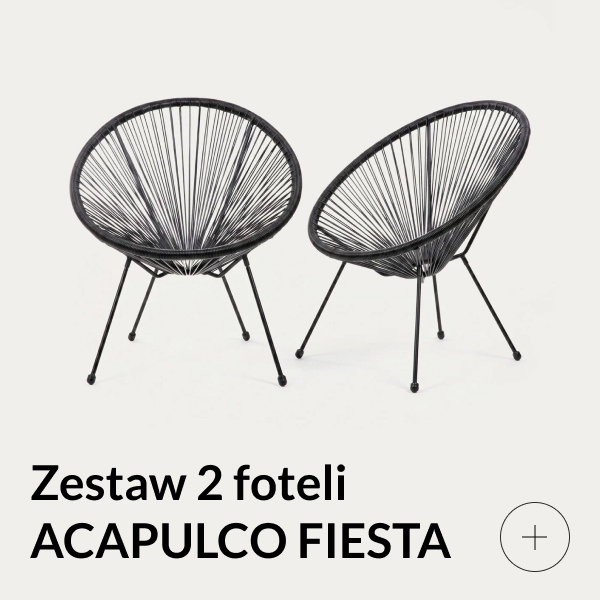 Zestaw foteli ogrodowych