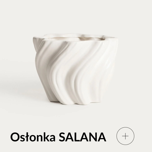 Osłonka na doniczkę falowana