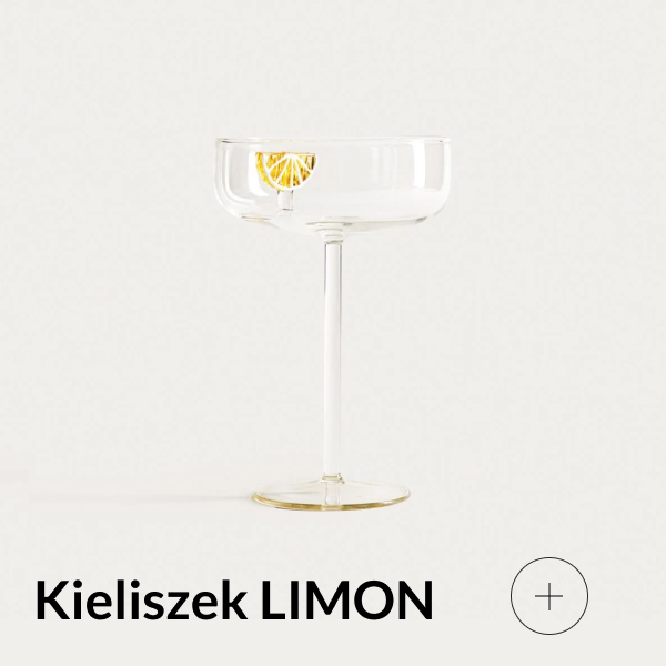 Kieliszek z cytryną