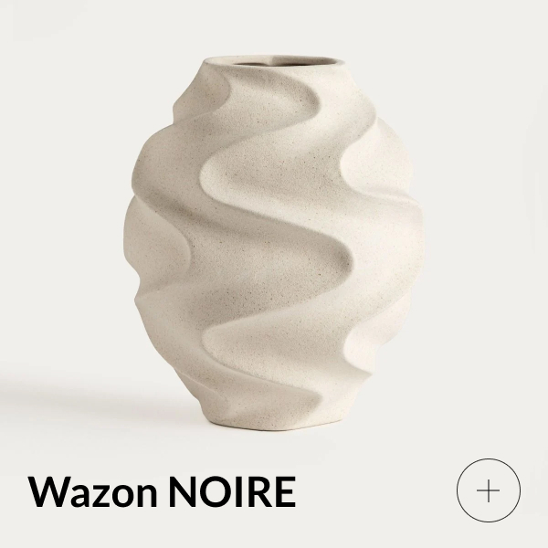 Wazon NOIRE