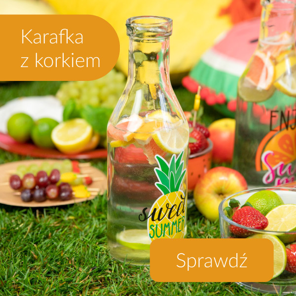 Karafka z ananasem