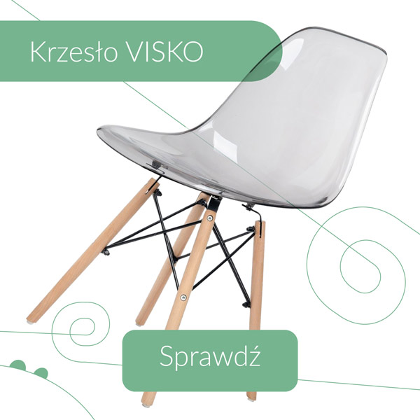 Krzesło do jadalni czarne