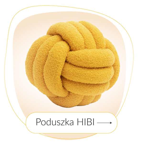 Musztardowa poduszka