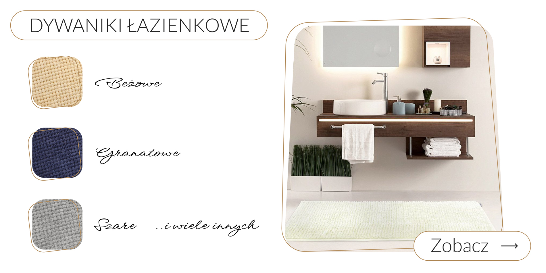Dywaniki łazienkowe