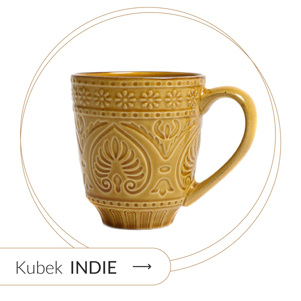 Kubek musztardowy