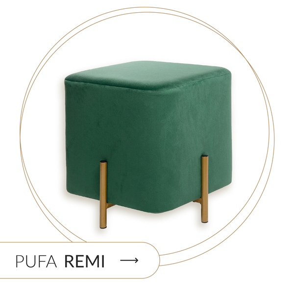 Puf REMI zielony