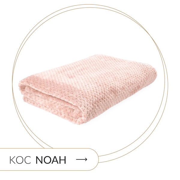 Koc miękki w dotyku