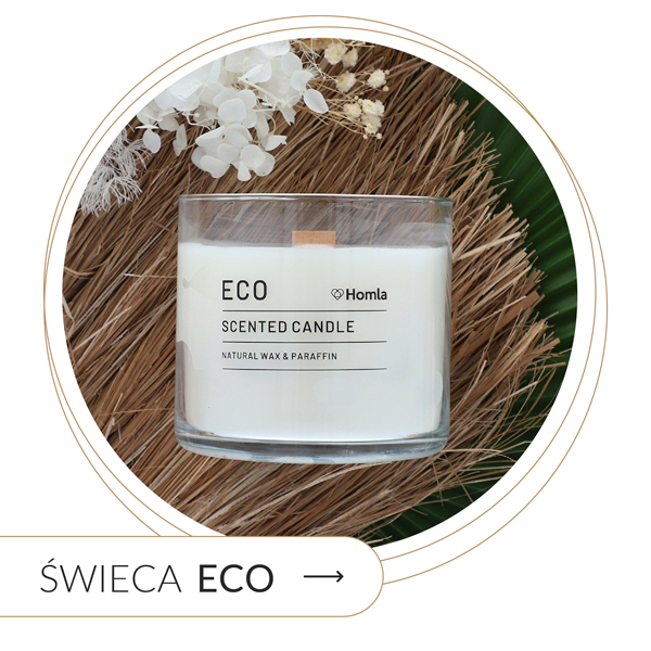 Świeca bawełna ECO