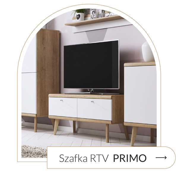 szafka rtv biała