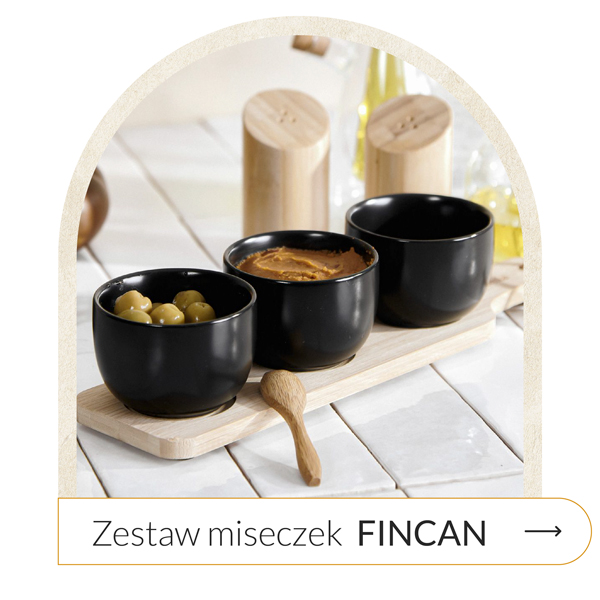 miseczki do serwowania czarne