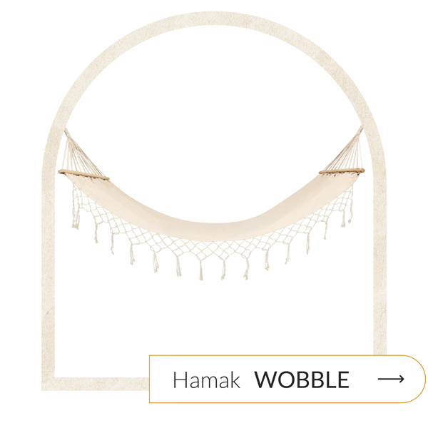 hamak beżowy