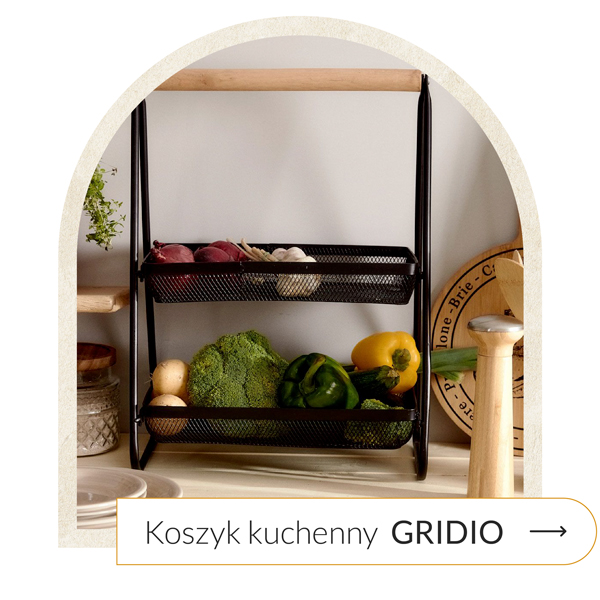 koszyk kuchenny dwupiętrowy