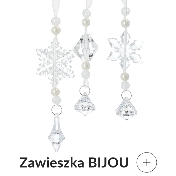 zawieszki na choinkę kryształowe