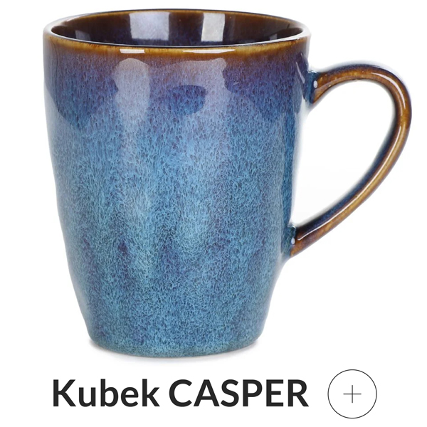 Kubek granatowy
