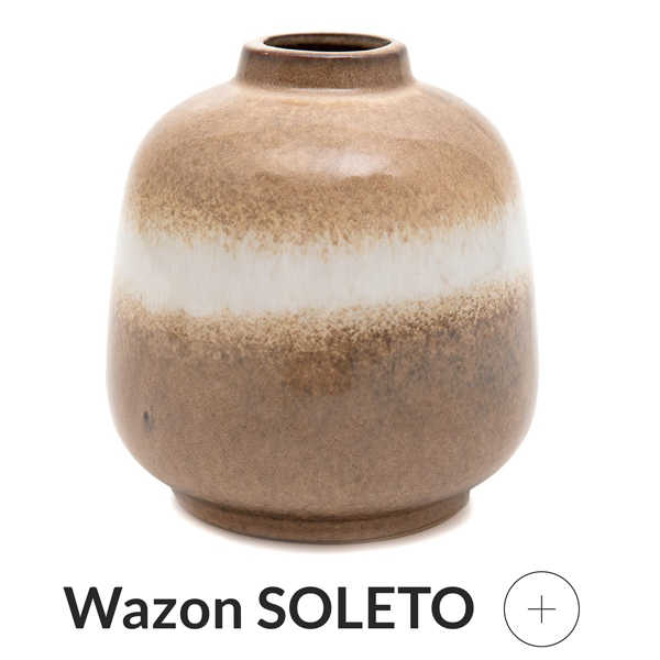 Wazon beżowy