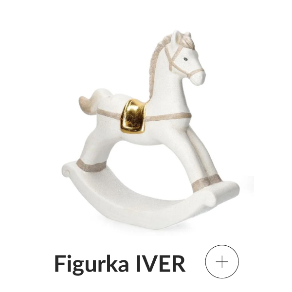Figurka konik na biegunach