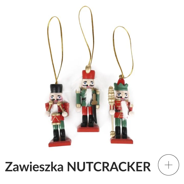 Zawieszka na choinkę dziadek do orzechów