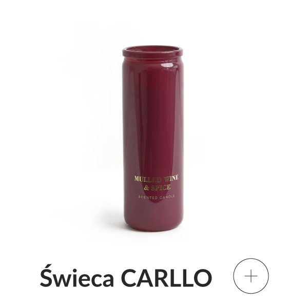 Świeca zapachowa wino