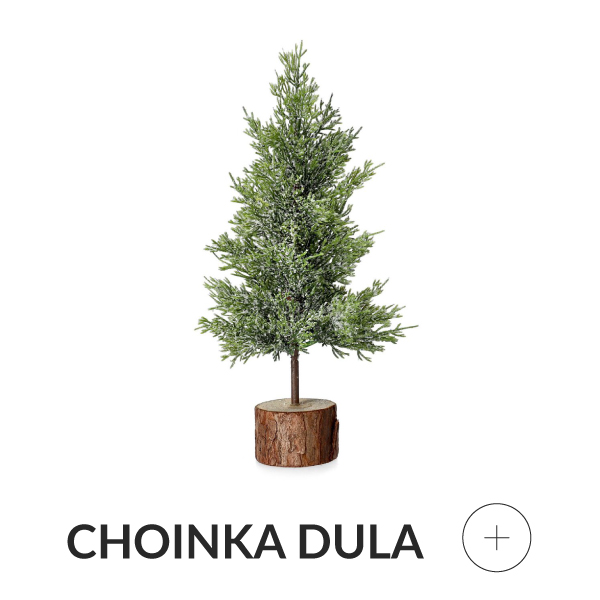 Sztuczna choinka oszroniona