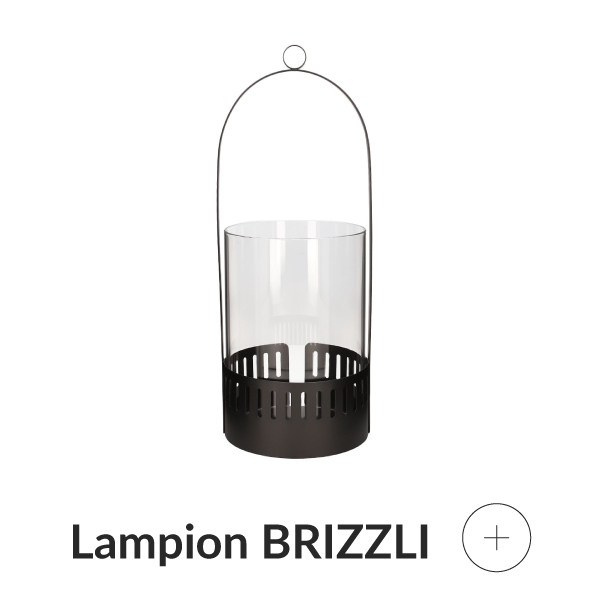 Lampion czarny