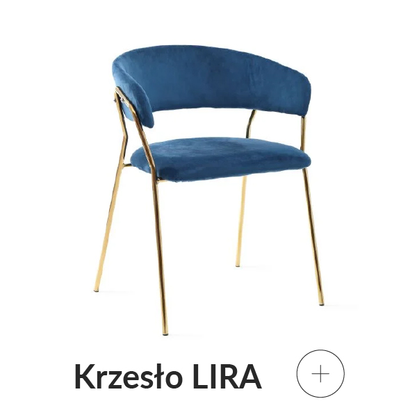 krzesło welurowe granatowe