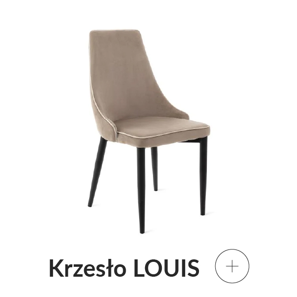 krzesło welurowe beżowe