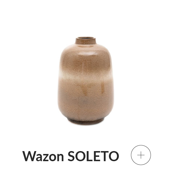 Wazon beżowy