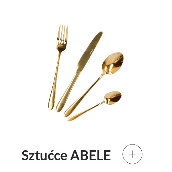 Złote sztućce